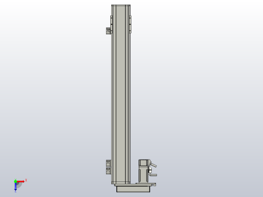 MT75BS半封闭丝杆滑台[MT75BS.L#.550.BL.P10.C3]俯视缩略图