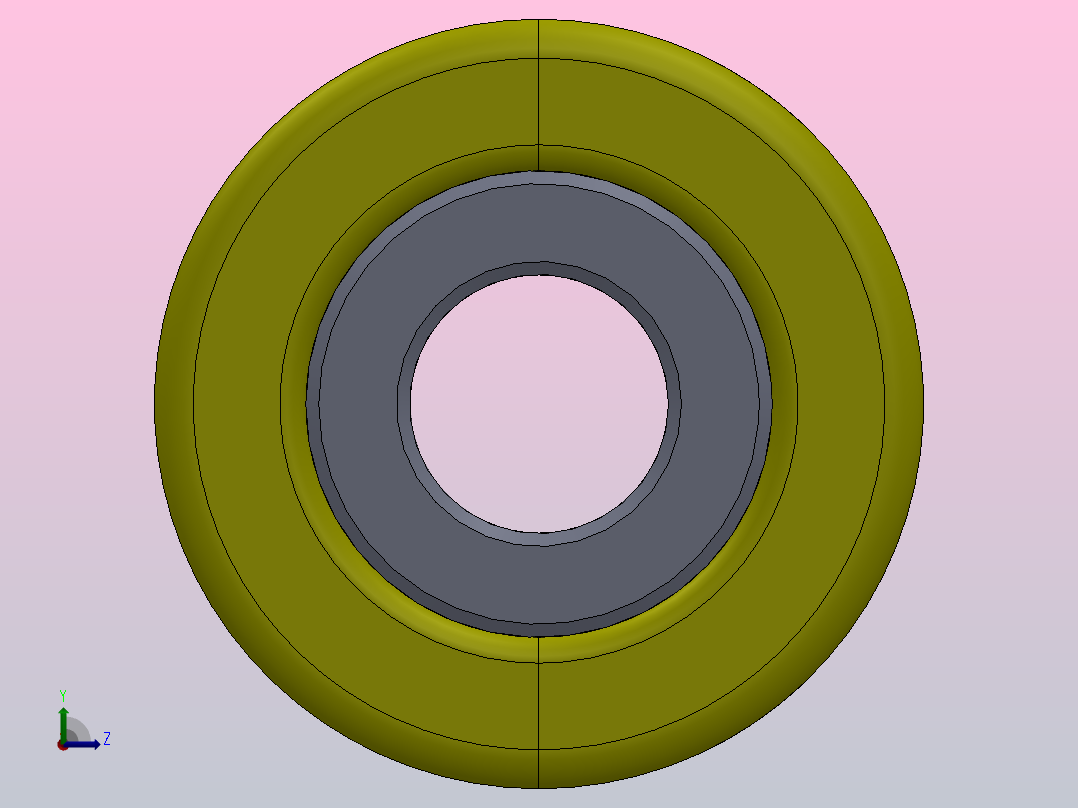 GL型滚子链联轴器[GL4]左视图