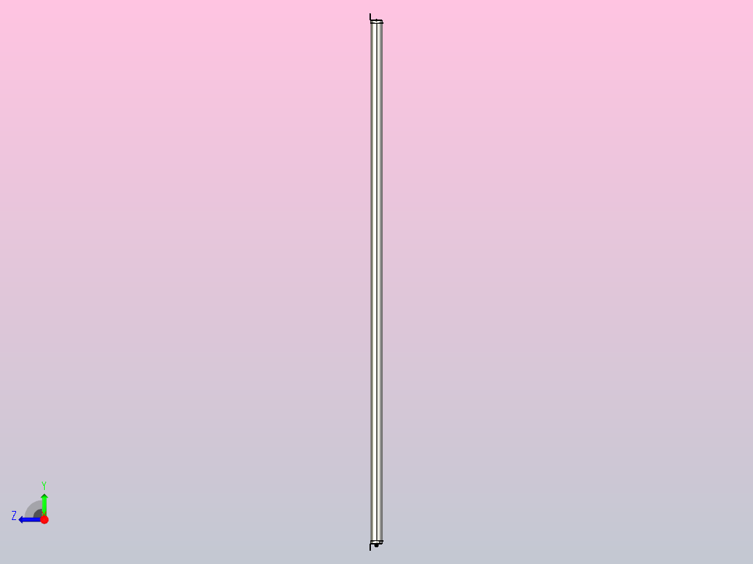 STFS9820 STFS系列IP68防水安全光栅右视图