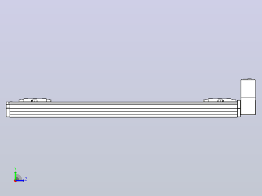 皮带直线轴双滑块型TPA-GCBS-80-P60-L300-LU-M20-N3左视缩略图