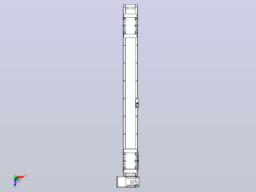 皮带直线轴双滑块型TPA-GCBS-80-P60-L300-LU-M20-N3俯视缩略图
