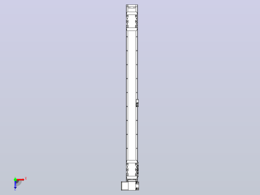 皮带直线轴双滑块型TPA-GCBS-80-P60-L450-LP-M20-N3俯视缩略图