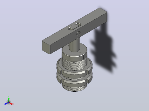 气缸RS-tb32d_asm正等轴测缩略图