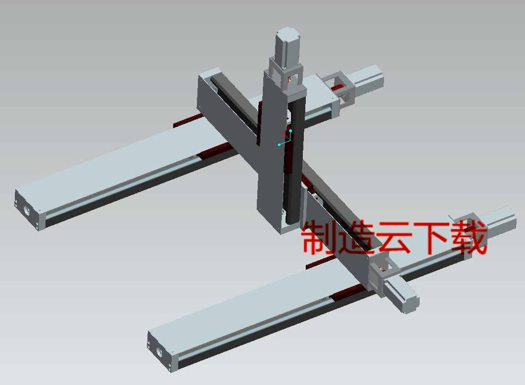 XYZ三轴平台3D模型