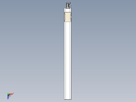 滚珠丝杠直线轴带导轨全封闭TPA-HCR-220D-3210C-L2400-M-Y-P1K-N3俯视缩略图