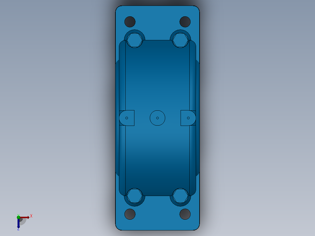SD3100 [SD3172]轴承俯视图