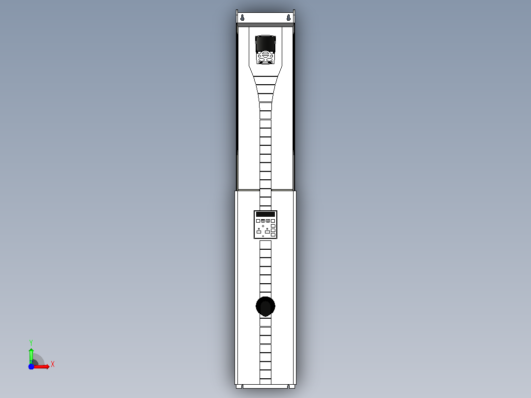 ABB交流驱动器AC Drives  ACH550-VDR-075A-2前视图