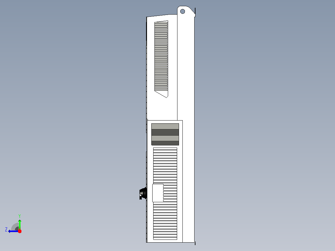 ABB交流驱动器AC Drives  ACH550-VDR-075A-2右视图