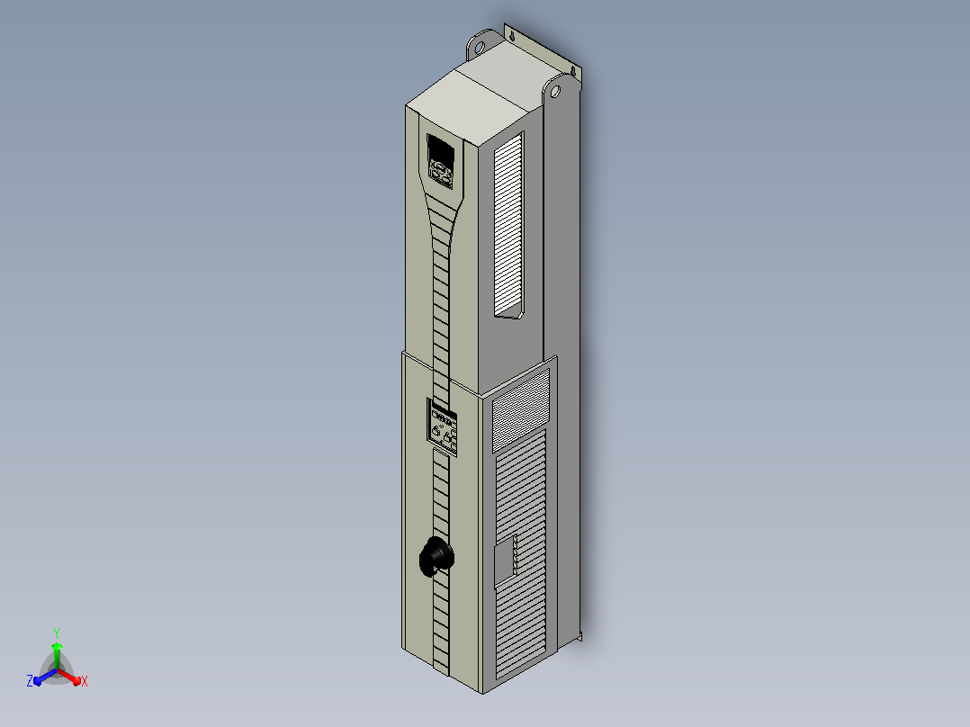 ABB交流驱动器AC Drives  ACH550-VDR-075A-2正等轴测图