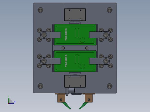 气动夹具左视缩略图