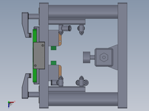气动夹具俯视缩略图