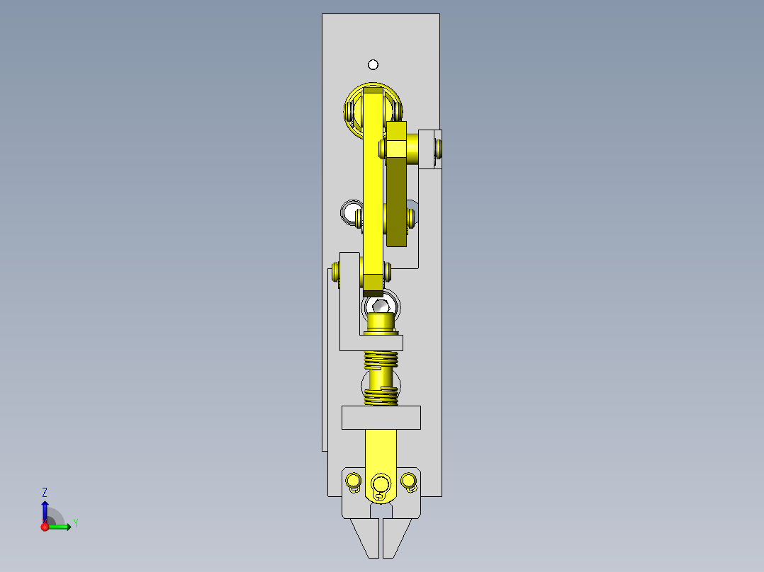 机械卡盘右视图