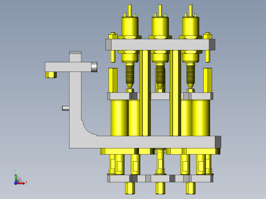 突起高度合格与否的判断机构前视缩略图