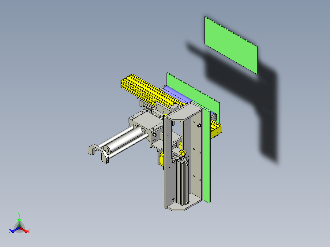 齿轮间传递搬运_