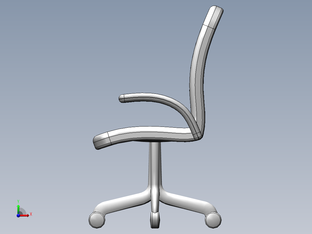 老板椅子前视图