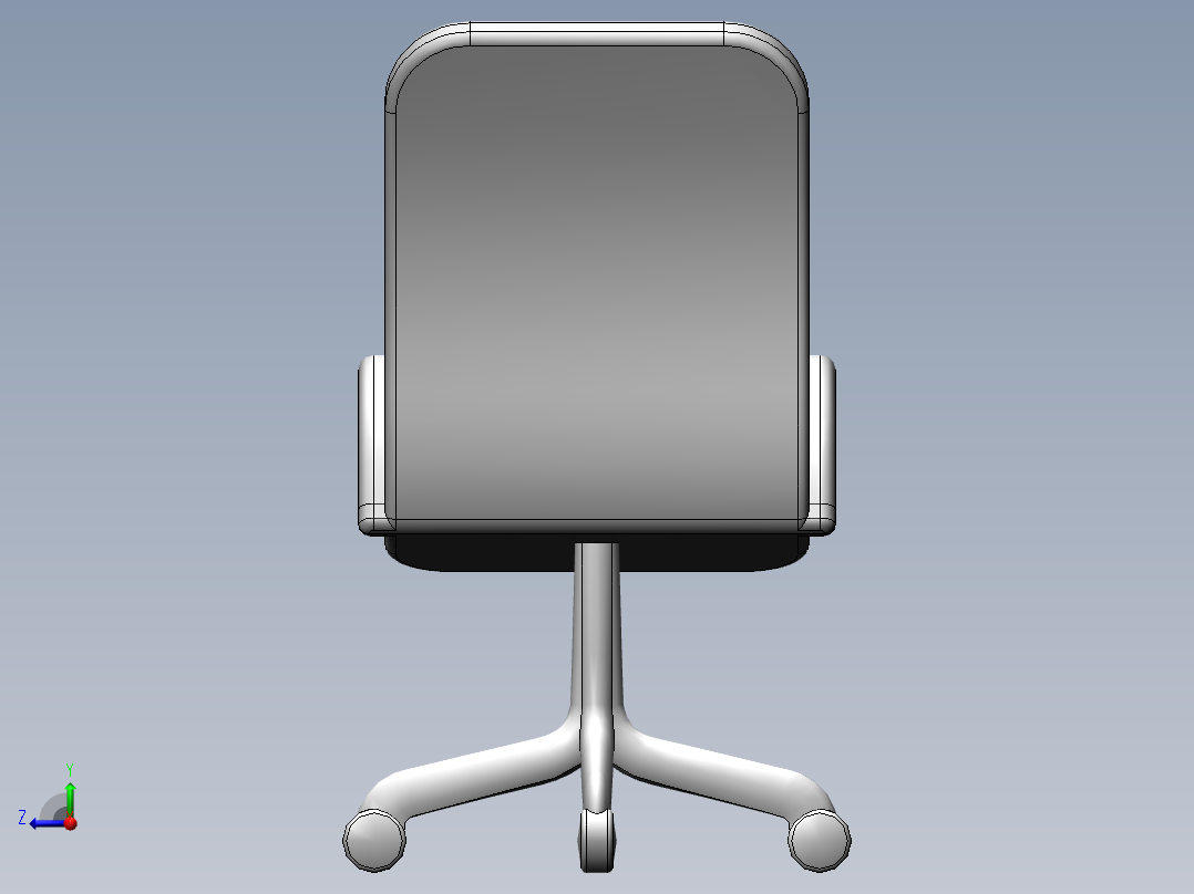 老板椅子右视图