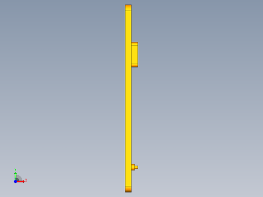 间歇杆机构前视缩略图