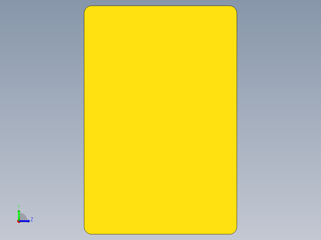 间歇杆机构左视图
