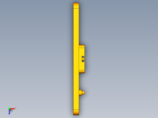 间歇杆机构俯视缩略图