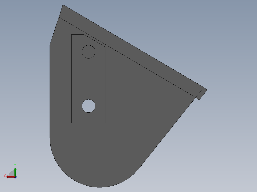 提升斗--sw后视图