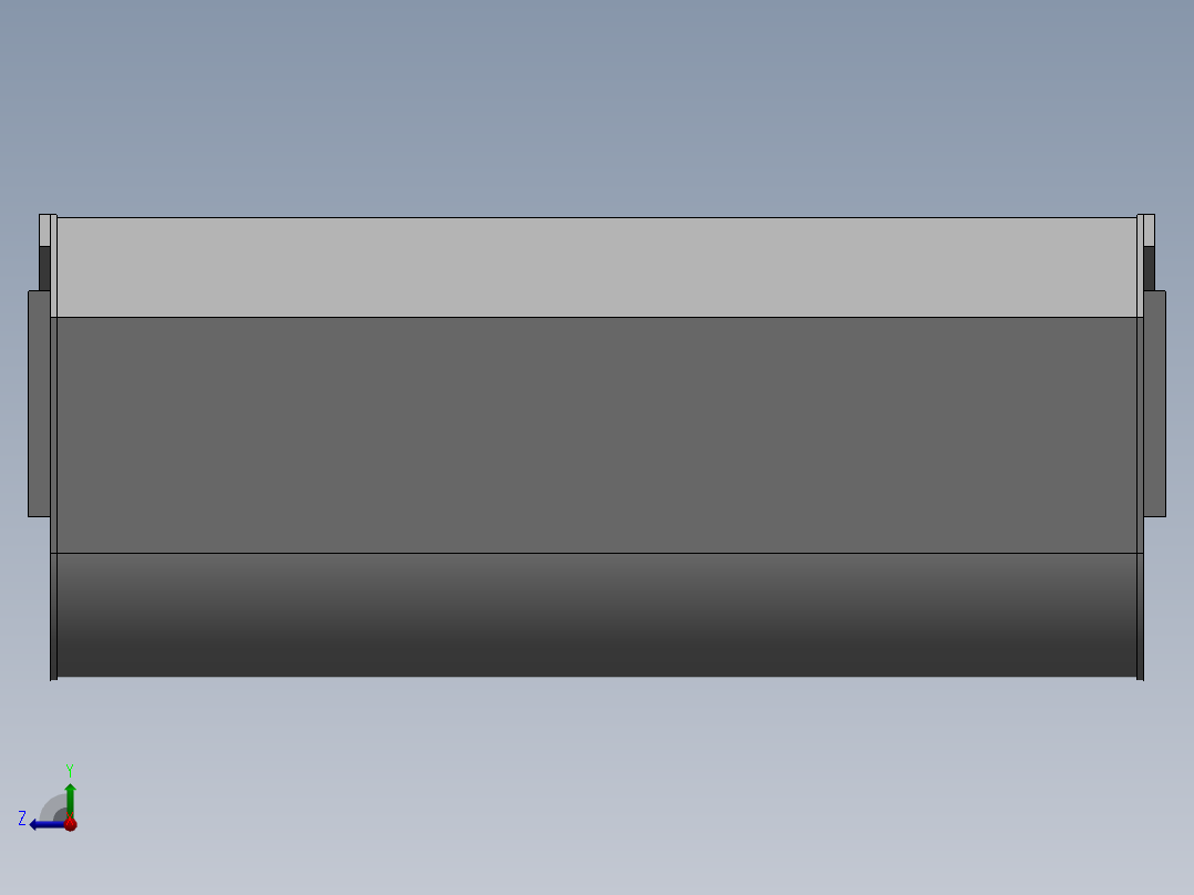 提升斗--sw右视图