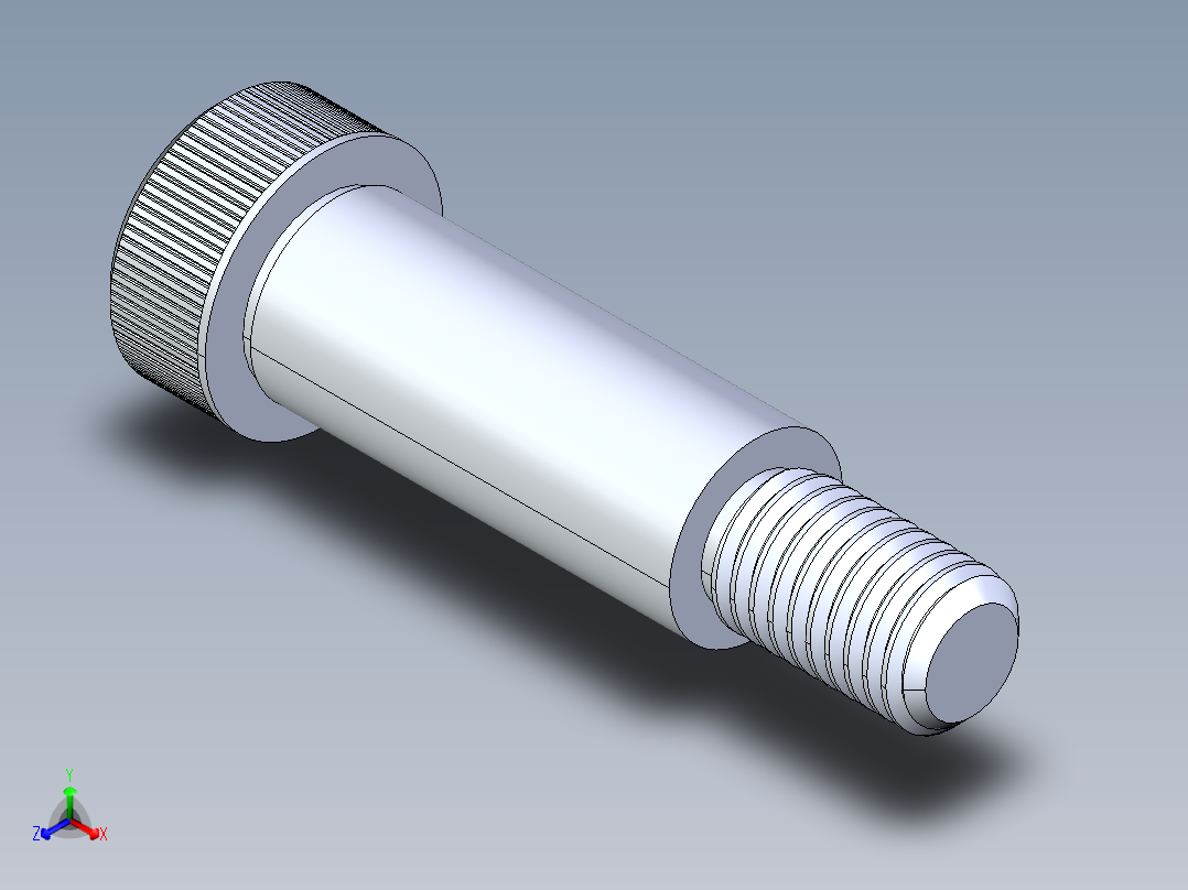 公制SH螺栓选择（DME）-SB DME PM12 x40.STEP主视图
