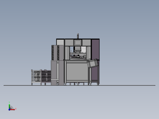 467变速箱缸盖装配方案前视缩略图