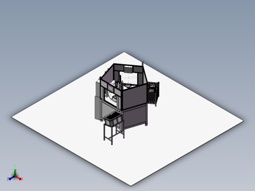 467变速箱缸盖装配方案正等轴测缩略图