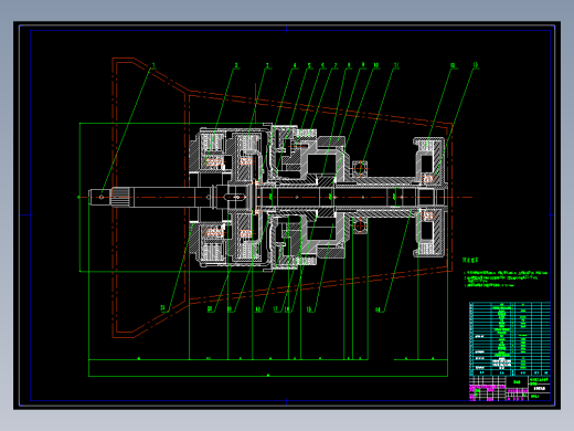 QC014-轿车自动变速器的设计聚力设计[全套CAD和文档]