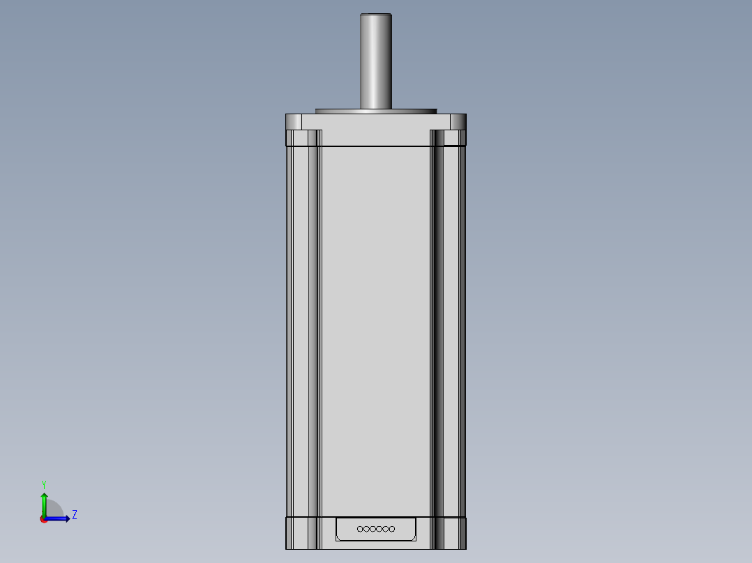 57步进电机-138L左视图