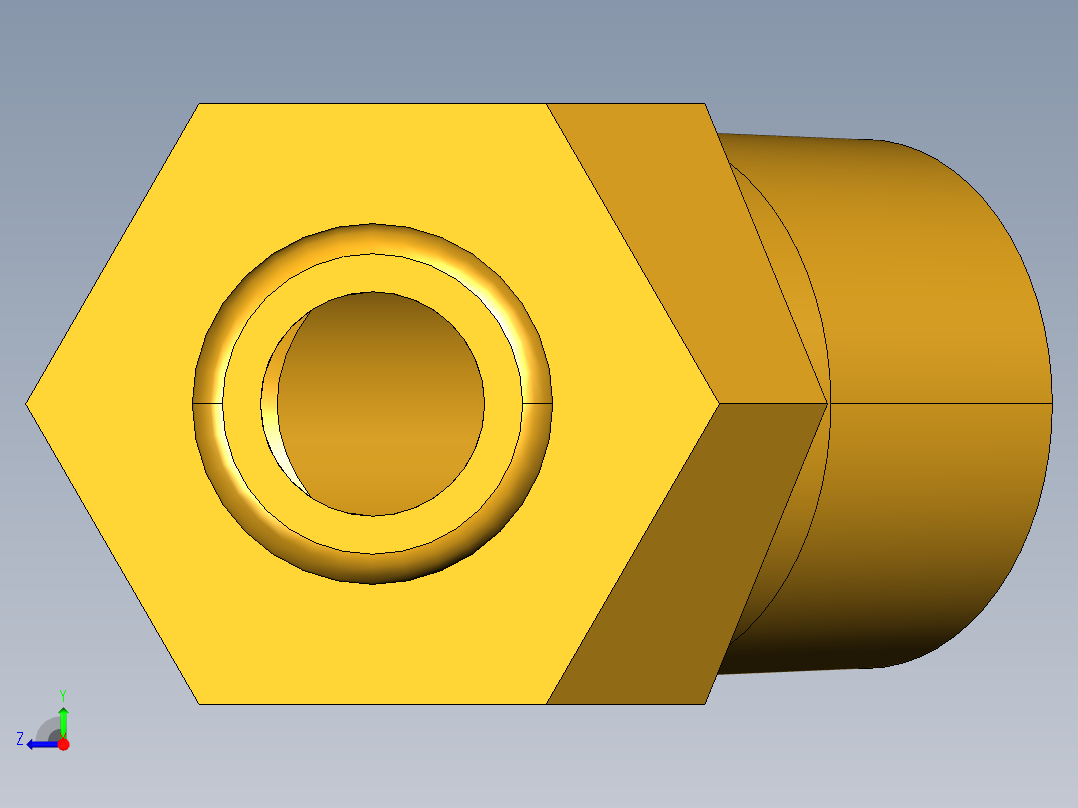 倒齿式工业管接头Beaded Hose Barb 45Deg Elbow Tube to Male Pipe 179HB-6-6右视图