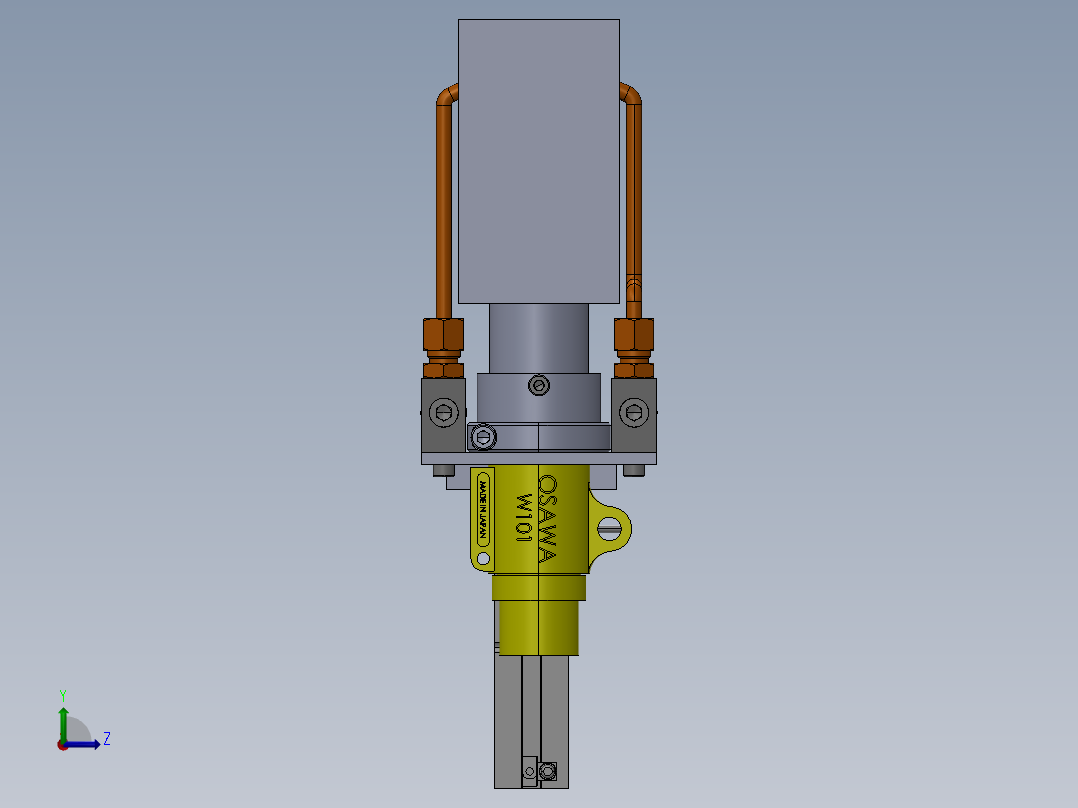 除尘机构设计左视图