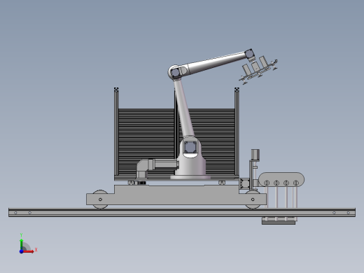 瓷砖铺贴机1262309前视缩略图