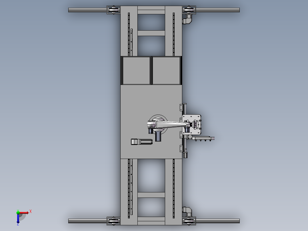 瓷砖铺贴机1262309俯视图