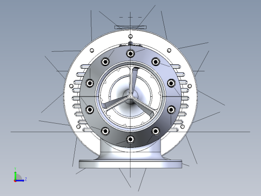 阀门6左视缩略图