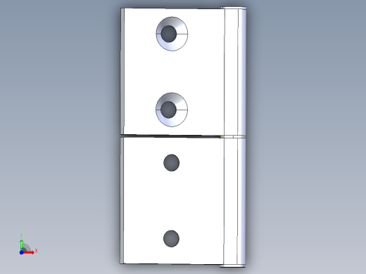 型材-BR 45X45 INTERNAL HINGE BR095AI45前视缩略图