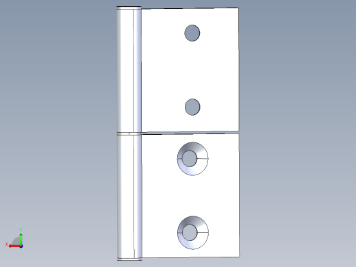型材-BR 45X45 INTERNAL HINGE BR095AI45后视缩略图