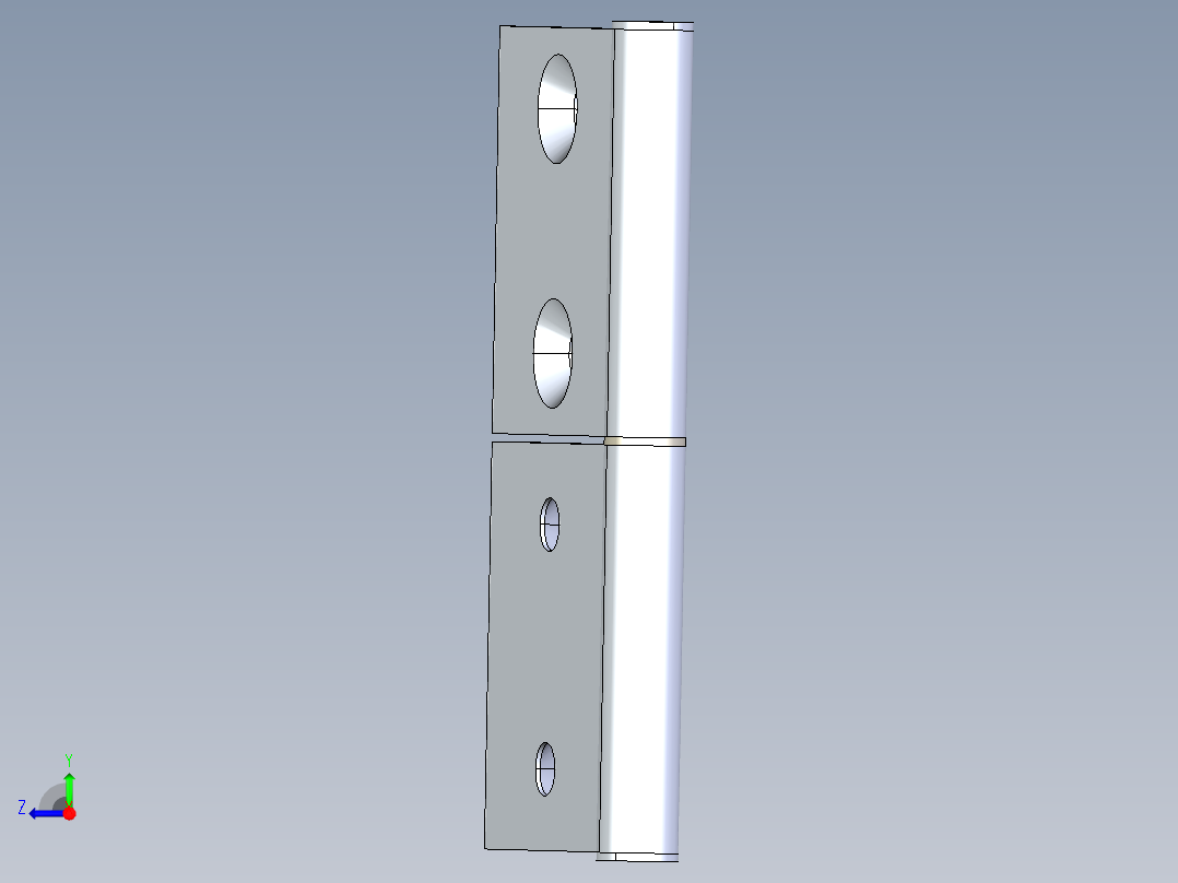 型材-BR 45X45 INTERNAL HINGE BR095AI45右视图
