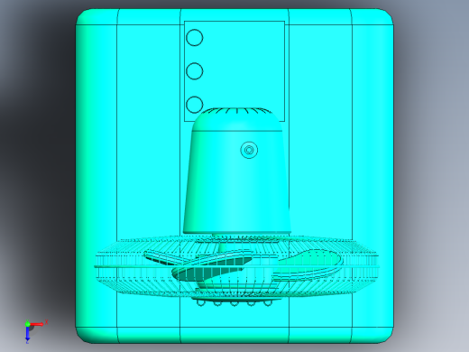 坐式电扇反求创新设计【含图和文档】俯视缩略图