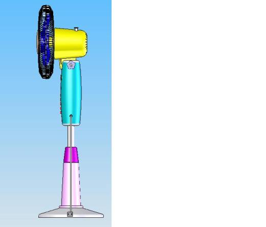 坐式电扇反求创新设计【含图和文档】缩略图