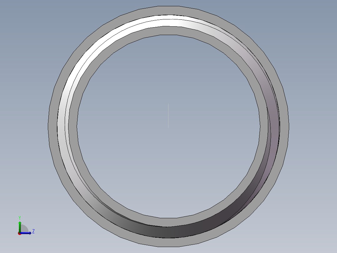水管接头-直通 DN15左视图
