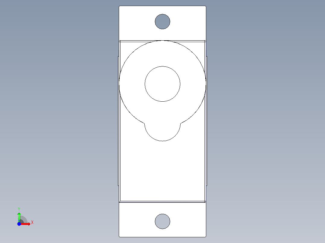 SG90 迷你舵机前视图