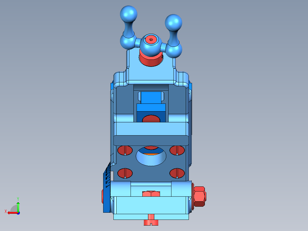 研磨机系统后视图