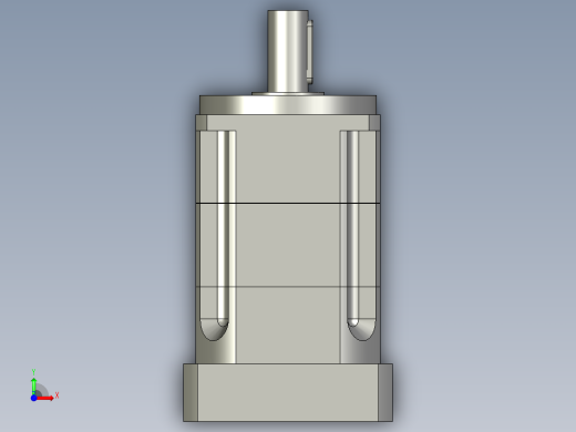 斜齿PGH115-L2 22-110-145-M8-130WZ CZ25.STEP前视缩略图