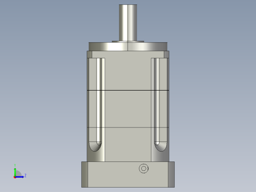斜齿PGH115-L2 22-110-145-M8-130WZ CZ25.STEP左视缩略图