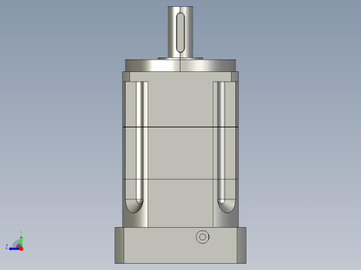 斜齿PGH115-L2 22-110-145-M8-130WZ CZ25.STEP右视缩略图