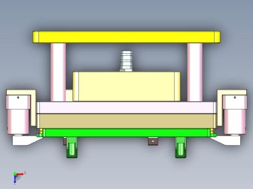 T303-CNC5笔记本CNC工装夹具三维模型-0414俯视缩略图