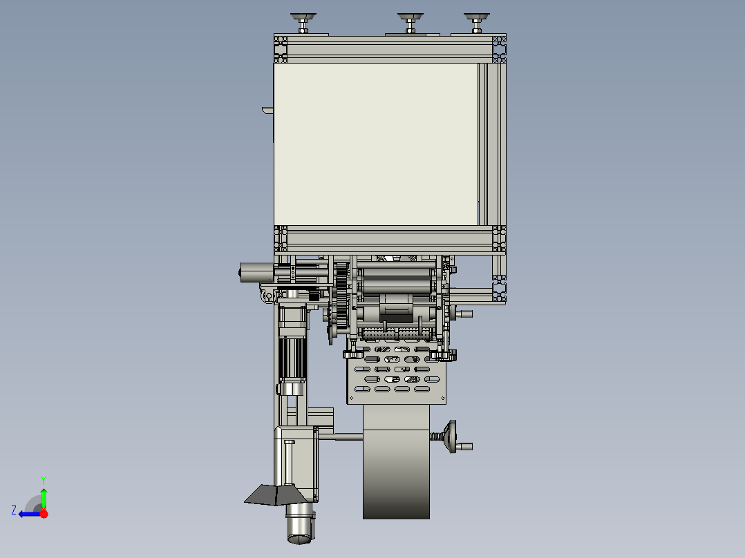 一次性拖鞋机x_t右视图