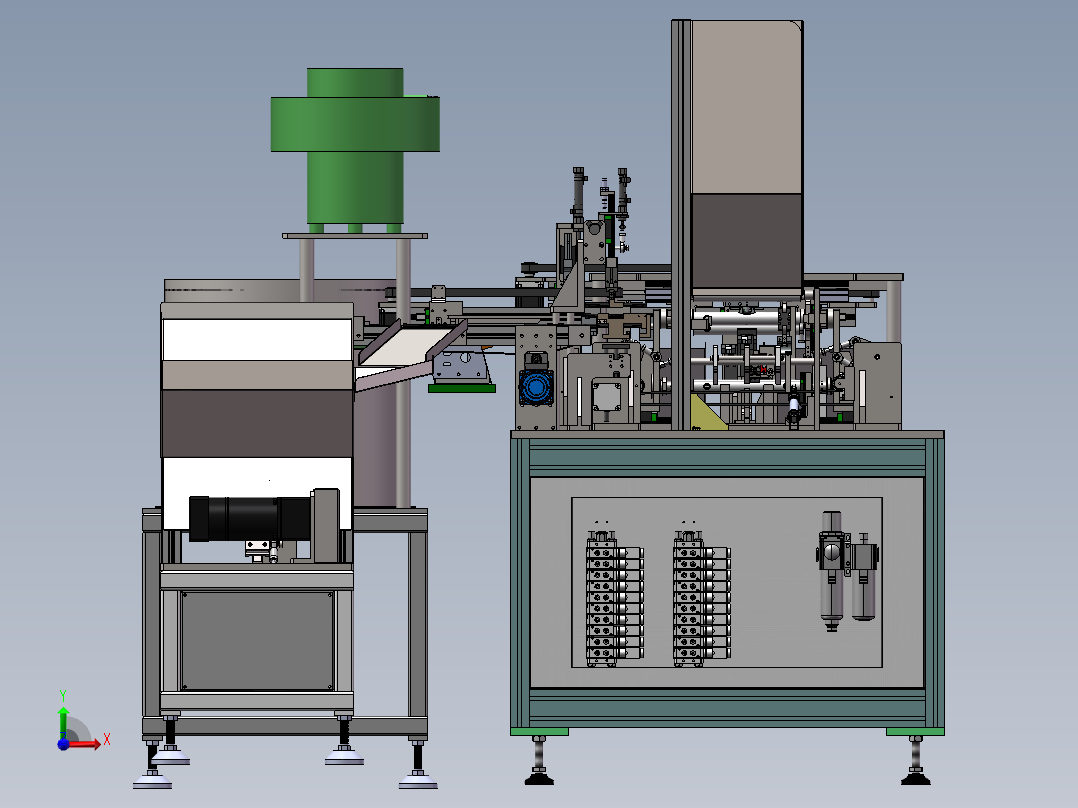 2023.02月-马桶盖套筒按键装配（sw20可编辑+工程图）前视图