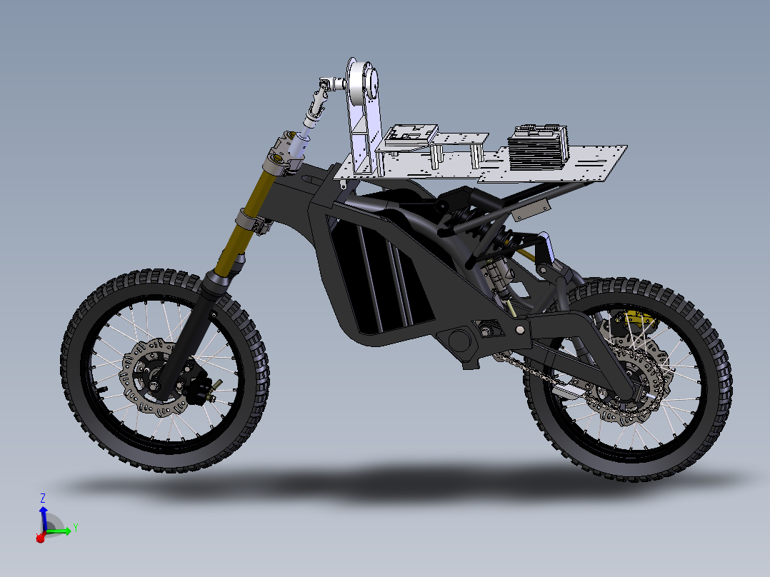 自动驾驶摩托车